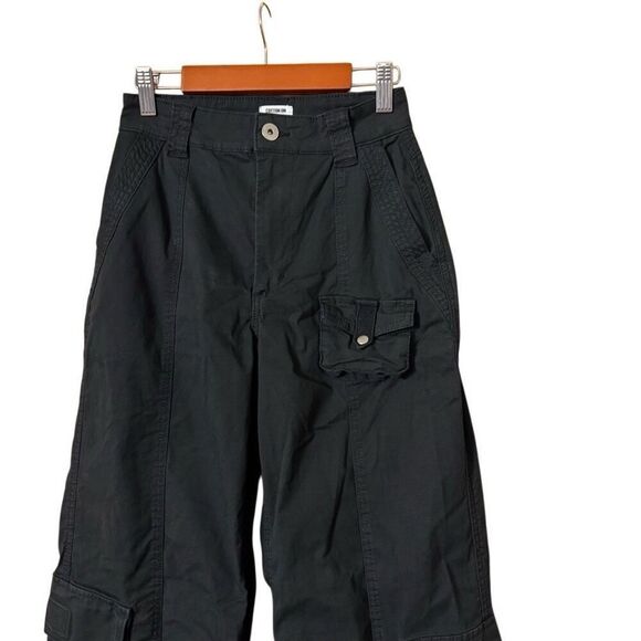 Cotton on Hayden cargo pant in black size 2 US - Picture 11 of 12